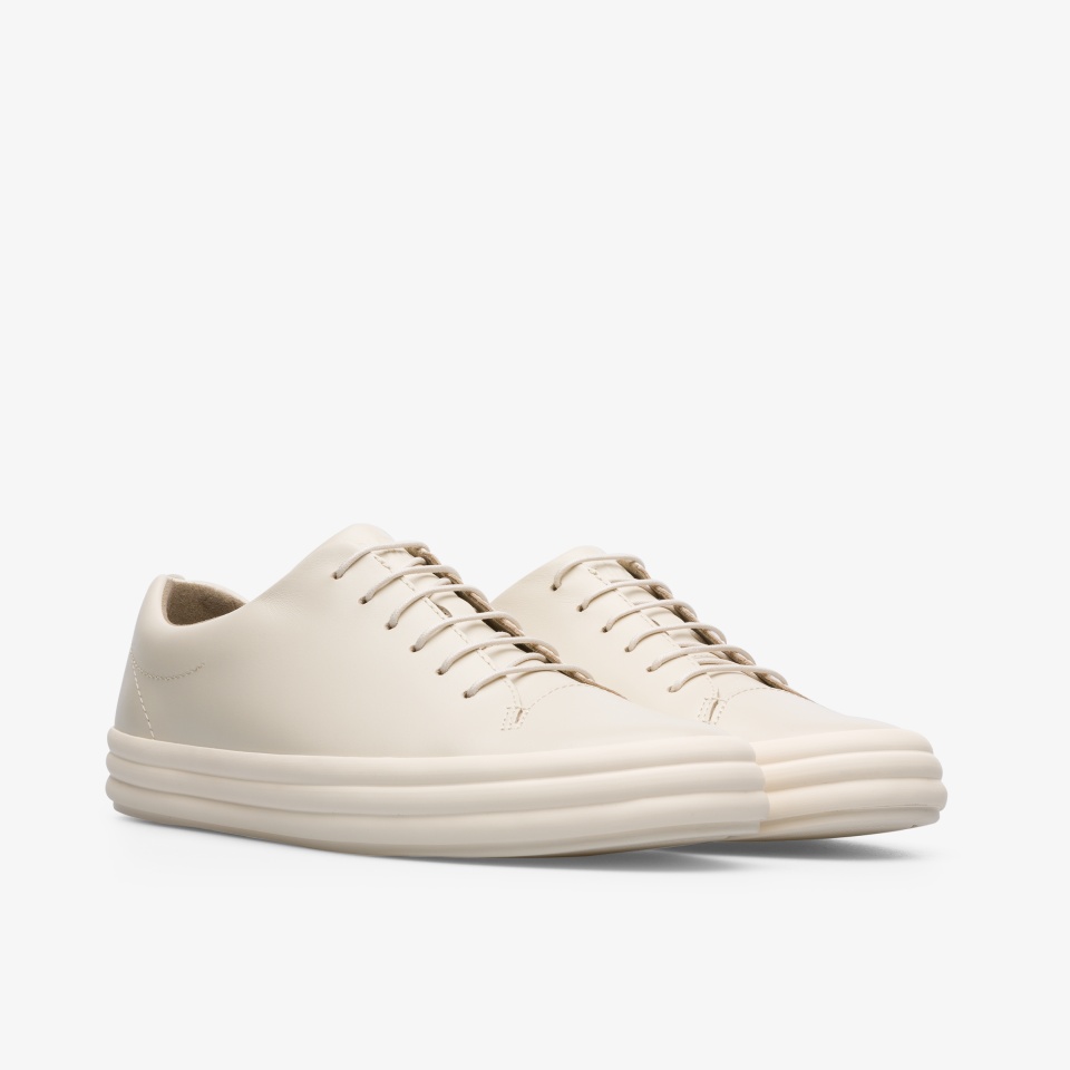 Camper Hoops Beige - Camper Women's Sneakers ||8172-RJCUT||